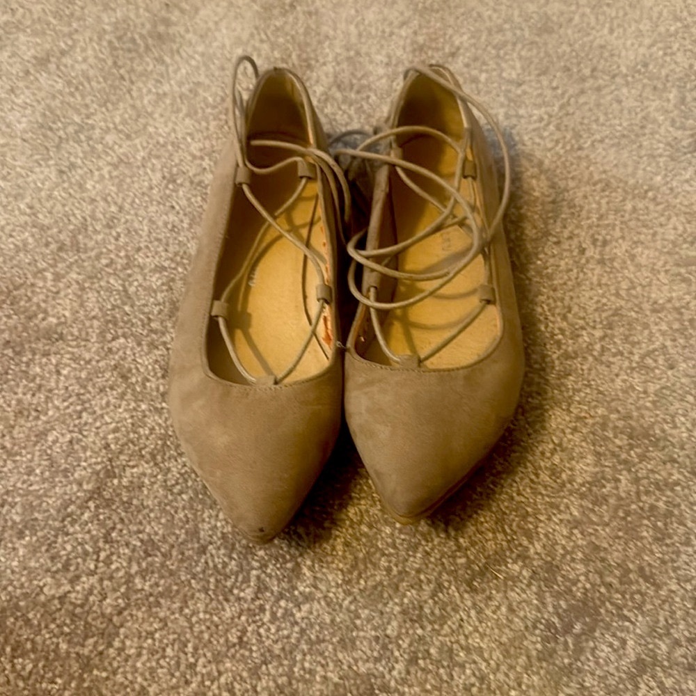 CHINESE LAUNDRY Ankle Tie Ballet Flats